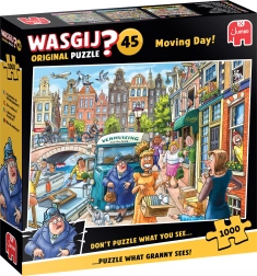 Jumbo puzzle Wasgij 45: Költözés 1000 darab