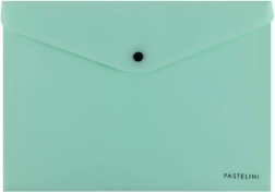 Pastelini A4 patentos irattartó tasak, zöld