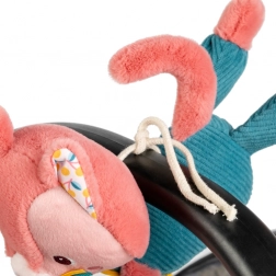 Függeszthető plüss játék cicus Jeanne Lilliputiens