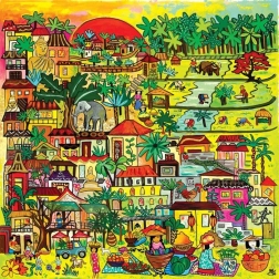 Puzzle Ázsiai élet 1023 darab MAGNOLIA