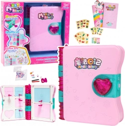 Titkos napló rózsaszín zárral