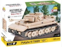 PzKpfw VI TIGER 131 harckocsi építőkészlet 1:48 méretarányban