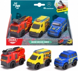 SOS Micro mentőjármű, 3 típus Mix