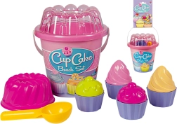 Androni homokozó készlet sütikhez – közepes – Rózsaszín