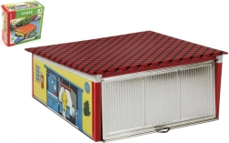 Fém garázs kisautókhoz KOVAP 15 × 16 × 13 cm