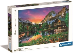 6000 darabos puzzle Alpesi tó