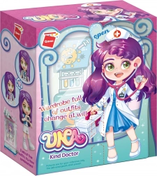 QMAN UNA sorozat gardróbszekrény – doktornő építőkészlet gyerekeknek