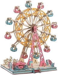 Fa 3D puzzle Óriáskerék pasztell