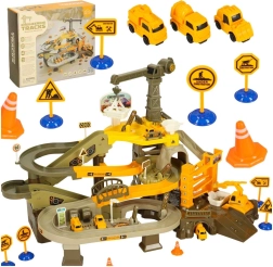 Többszintű autópálya építkezési témával