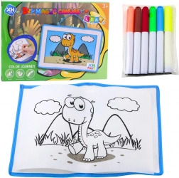 Varázslatos DIY festőtábla mosható filctollakkal