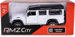 fém Land Rover Defender 110 modell 1:35 fehér – RMZ City