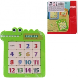 Műanyag számtábla 1–10 gyerekeknek