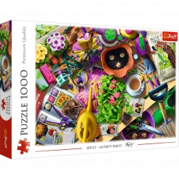 1000 darabos puzzle – Kerti rendrakás TREFL