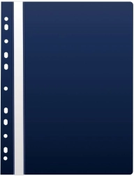 Gyorslefűző eurolyukasztással A4 sötétkék