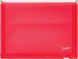 Rózsaszín cipzáras boríték A5 Opaline