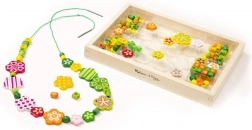 Zöld gyöngykészlet Kwiatuszki