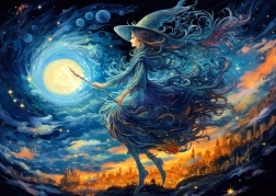 Boszorkányok éjszakája puzzle 1000 darab