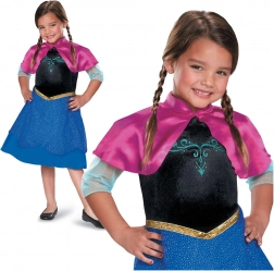 Disney Frozen Anna gyermek jelmez kislányoknak 109–123 cm (5–6 év)