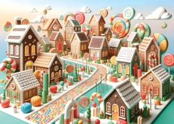 Puzzle édességország 1000 darabos YAZZ