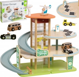 Fa háromszintes garázs Classic World ökológiai zóna