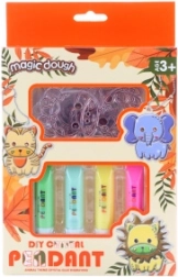 Kreatív készlet – állatos medálok készítése és festése