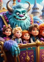 Puzzle Bluebird Kalandra 104 darabos