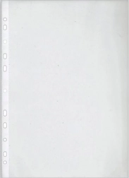 Prospektustartó tasak A4, átlátszó, 100 db