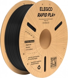 Filament pro 3D nyomtatáshoz ELEGOO Rapid PLA+ fekete