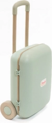 Gyerek utazóbőrönd eko anyagból, DOLONI, zöld