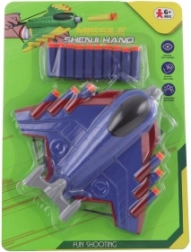 Kilövő repülőgép hab lövedékekkel