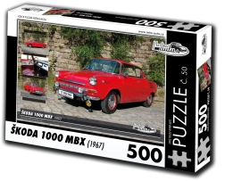 RETRO-AUTA puzzle Škoda 1000 MBX 500 darab