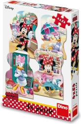 Puzzle Minnie és Daisy Nyár 4x54 darab