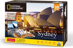 3D puzzle NATIONAL GEOGRAPHIC Sydney, 86 darab