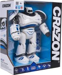 Interaktív MX09 robot távirányítóval – kék