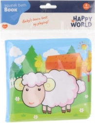 Puha textilkönyv a legkisebbeknek – Boldog világ