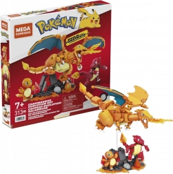 Mega Construx Pokémon Charmander Evolúciós Építő Készlet