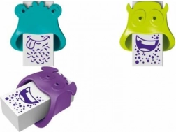 MAPED Little Monster radír műanyag tokban