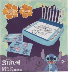 Állvány színezőkkel Lilo és Stitch motívummal és festékekkel