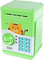 Cicás zöld széf persely