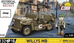 COBI WILLYS MB – katonai dzsip építőkészlet 1:35