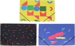 Gumis mappa 31,4 × 23,5 cm – vegyes színek