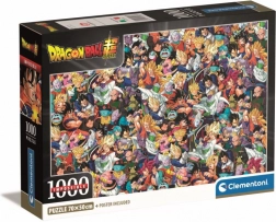 Dragon Ball 1000 darabos puzzle - Clementoni