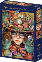 Puzzle Bluebird Gold Edition Őrült kalap 2000 darab