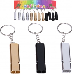 Kettős síppal ellátott kulcstartó