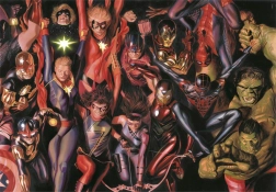 1000 darabos Marvel kirakó - kompakt