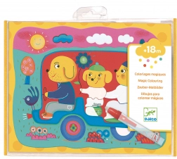 DJECO Vizes színezők Család az úton