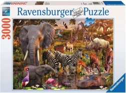 Ravensburger puzzle Afrikai állatok 3000 db
