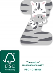 small foot fa betű Z