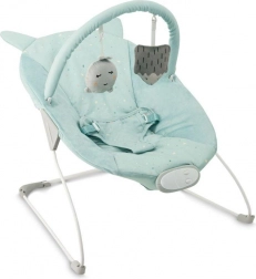 Vibrációs babaülő MoMi Glossy kék