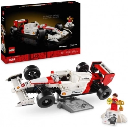 Lego Icons McLaren MP4/4 és Ayrton Senna – gyűjtői versenyautó felnőtteknek